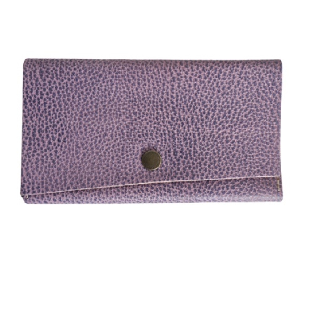Portland leather Women's Wallet in lilac